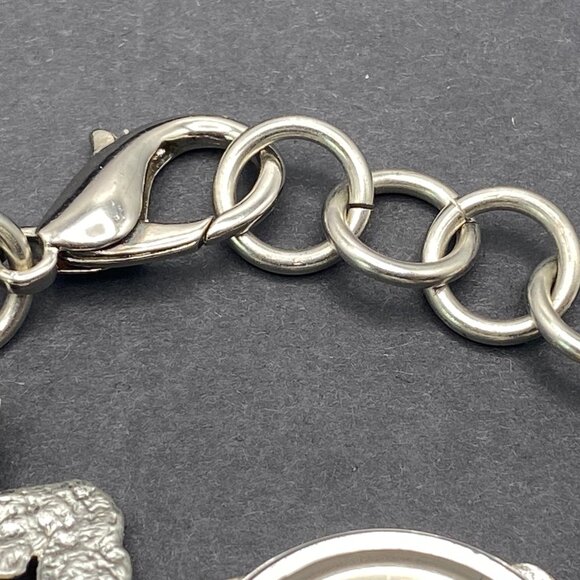 Rare Vintage J Jansen Watch Women Silver / Gold Tone Art Handmade 7.75 - 6.25" - Picture 12 of 16